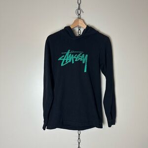 Stussy Spellout Lightweight Pullover Hoodie Small